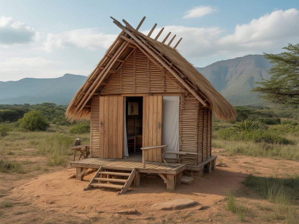 Concevoir et construire soi-même une ruche kényane avec des matériaux locaux