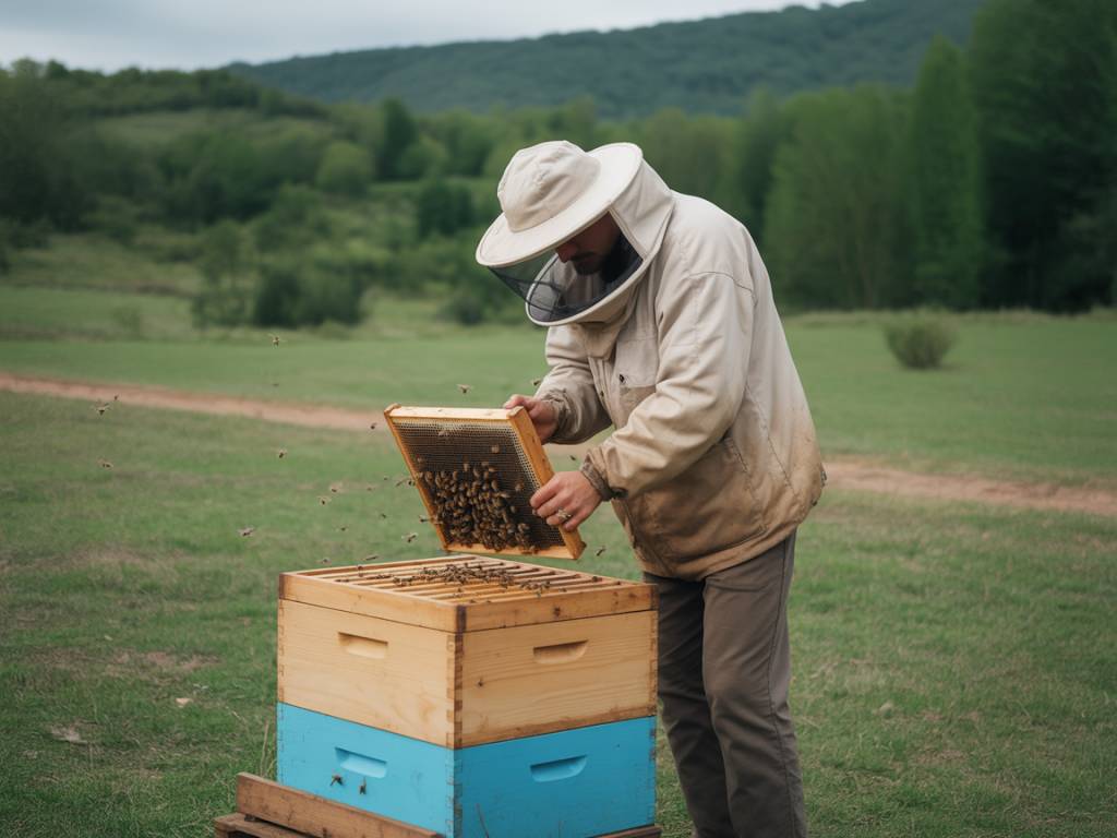 Créer une micro-ferme apicole en ruche kényane en complément d’autres productions naturelles