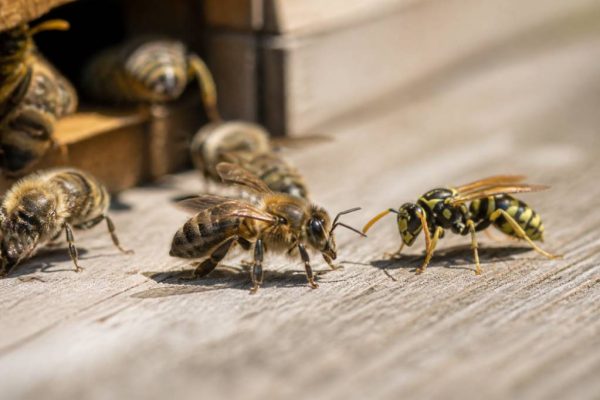 Abeille et guepes : différences, comportements et cohabitation au rucher
