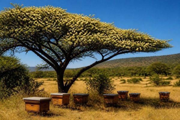 Acacia floraison : calendrier, durée et impact sur la récolte du miel